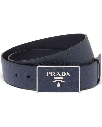 mens blue prada belt|belt Prada men's accessories.